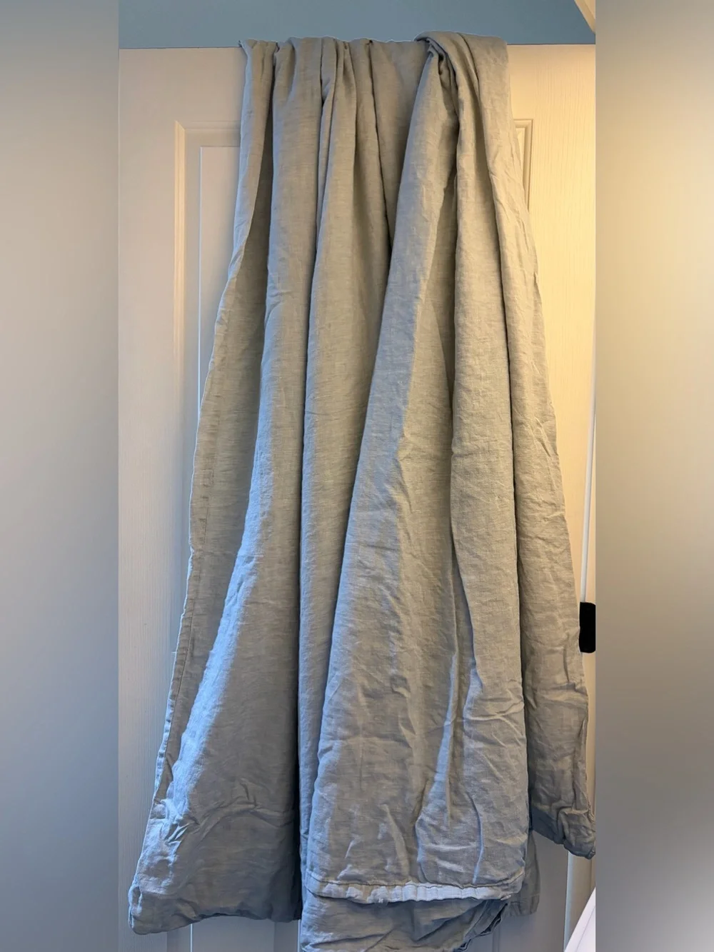 Pottery Barn Belgian Flax Linen Duvet Full/Queen